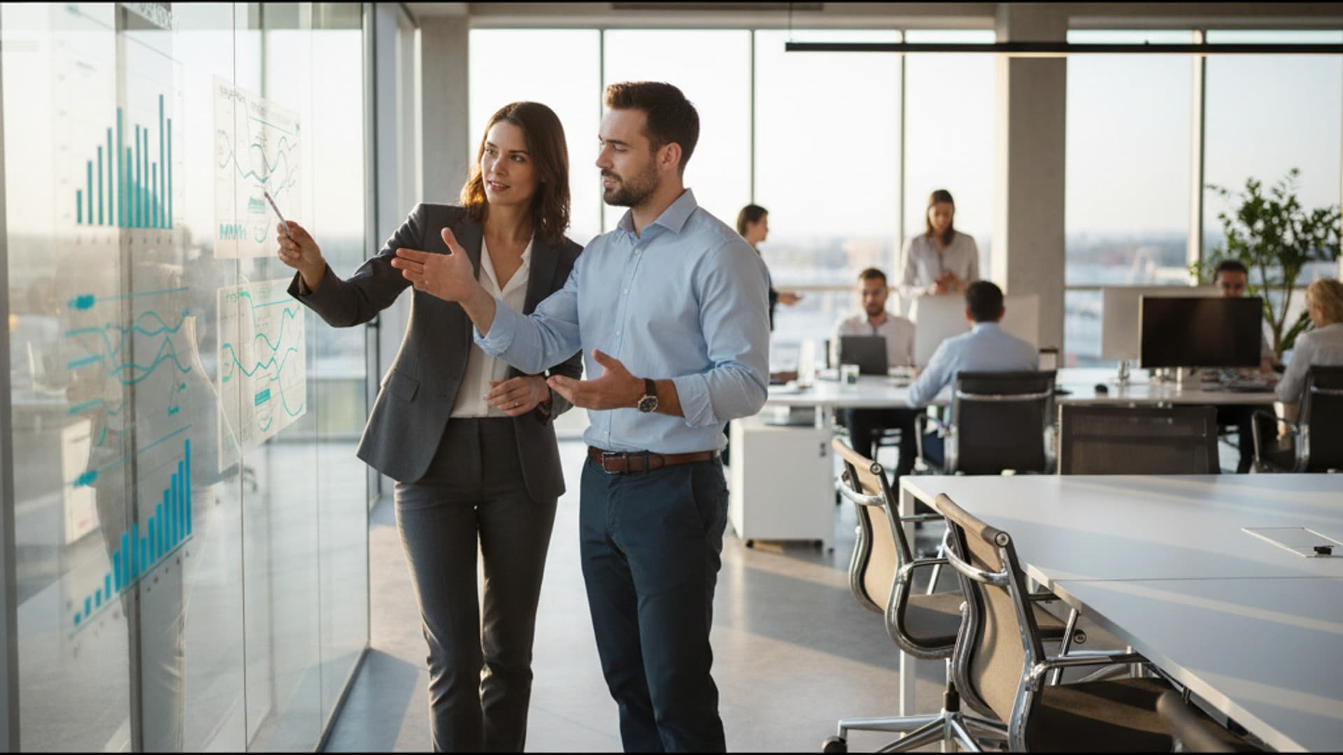 Strategic consulting team collaborating